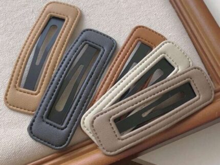 5pcs Square Design Snap Clip