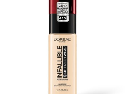 L’Oreal Paris Makeup Infallible Up to 24 Hour Fresh Wear Foundation 415 Rose Ivory