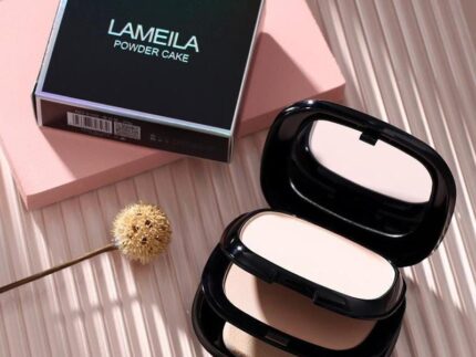 LAMEILA Powder Cake Pressed Powder Foundation – Shade 02